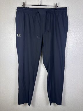 Under Armour Black Men's UA Vive Woven Training Pants Size 2XL